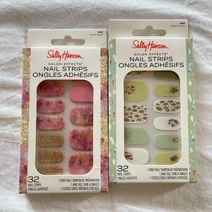 Sally Hansen Salon Effects Nail Strips - Pink and Gold Glitter